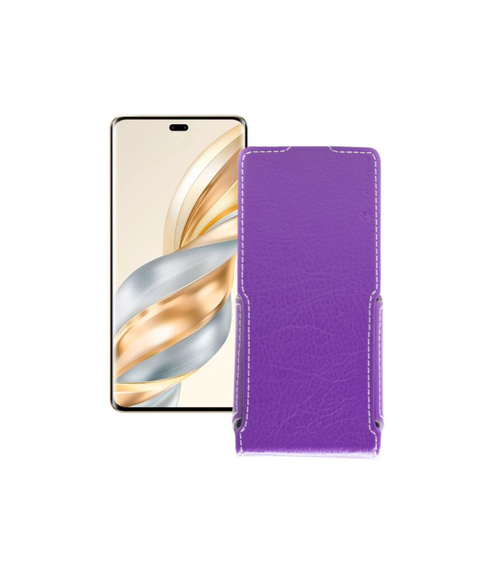 Чохол-флип з екошкіри для телефону Honor X60 Pro