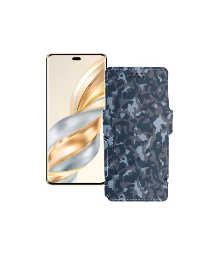 Чохол-книжка з екошкіри для телефону Honor X60 Pro