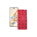 Чохол-флип з екошкіри для телефону Honor X60 Pro