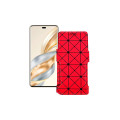 Чохол-книжка з екошкіри для телефону Honor X60 Pro