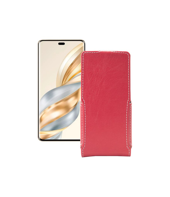 Чохол-флип з екошкіри для телефону Honor X60 Pro
