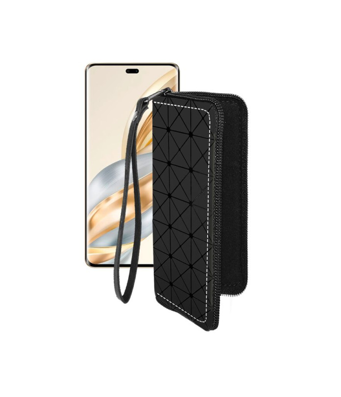 Чохол-гаманець з екошкіри для телефону Honor X60 Pro