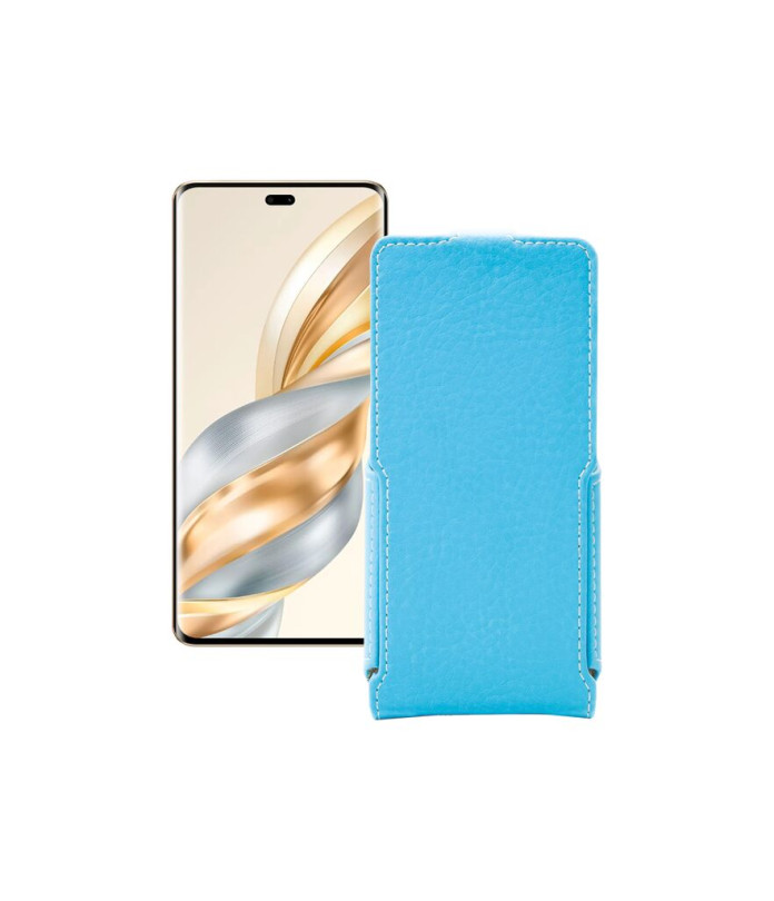Чохол-флип з екошкіри для телефону Honor X60 Pro