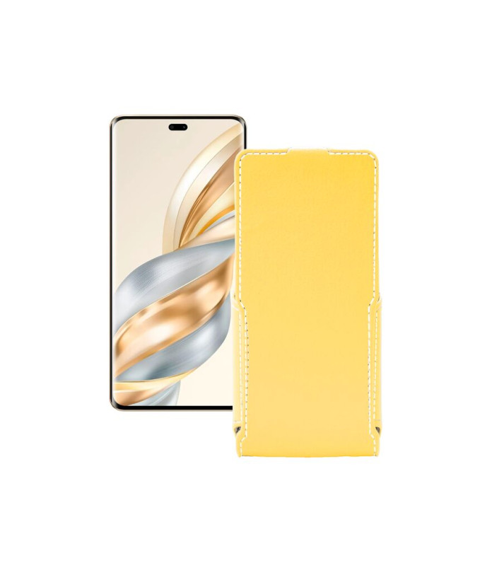 Чохол-флип з екошкіри для телефону Honor X60 Pro