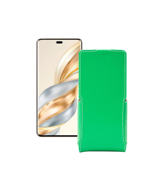 Чохол-флип з екошкіри для телефону Honor X60 Pro