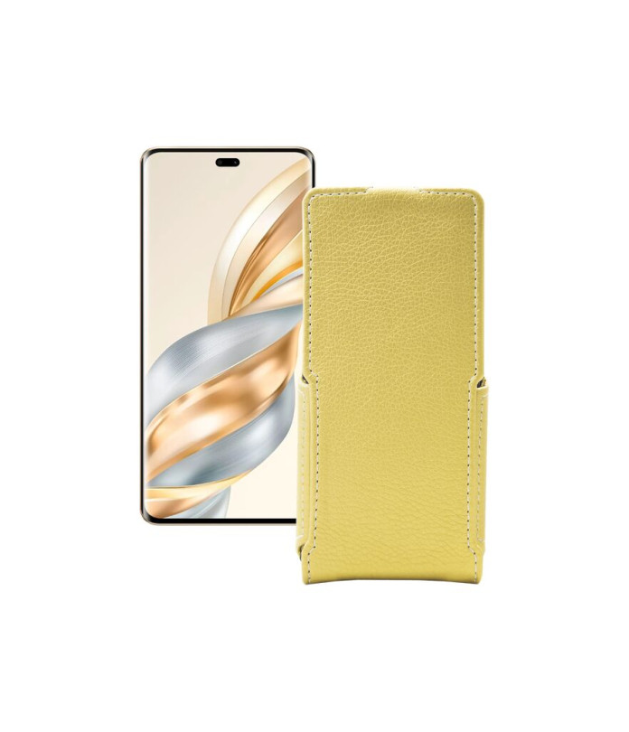 Чохол-флип з екошкіри для телефону Honor X60 Pro