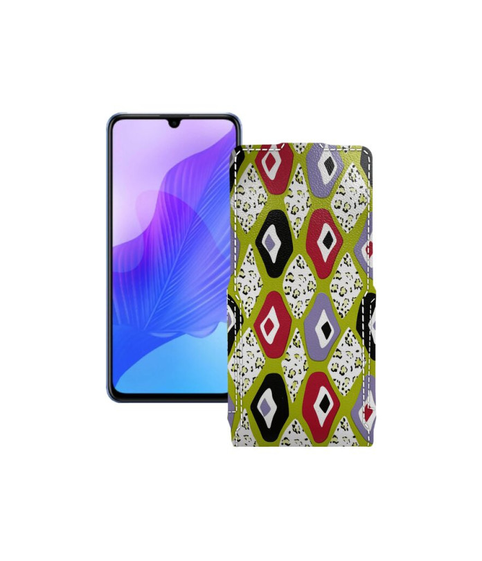 Чохол-флип з екошкіри для телефону Huawei Enjoy 20 Pro