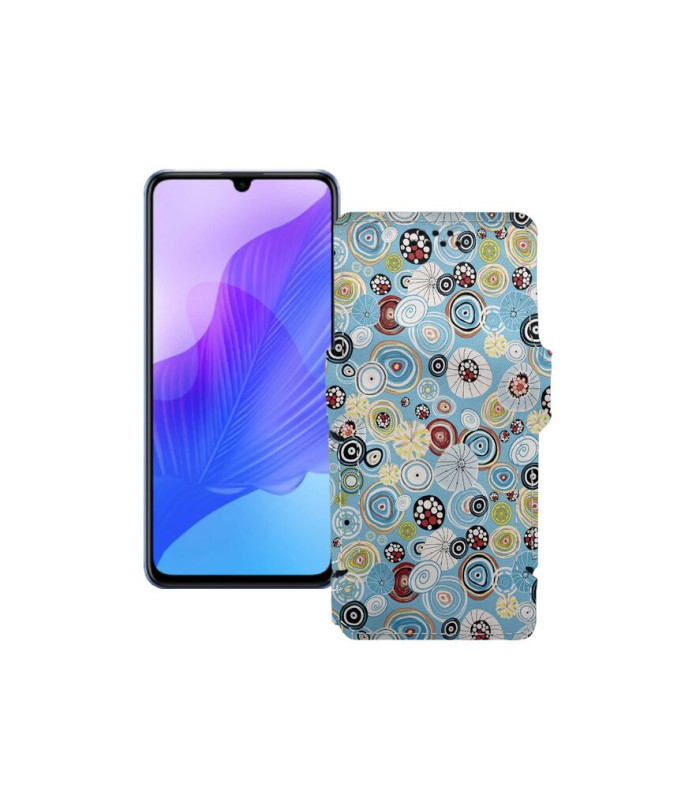 Чохол-книжка з екошкіри для телефону Huawei Enjoy 20 Pro