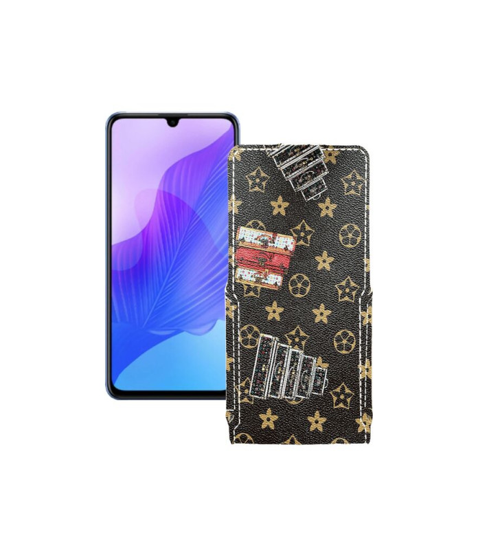 Чохол-флип з екошкіри для телефону Huawei Enjoy 20 Pro