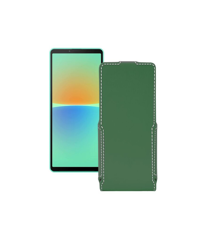 Чохол-флип з екошкіри для телефону Sony Xperia 10 lV