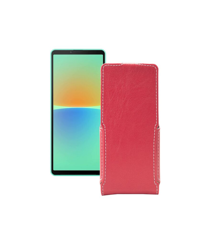 Чохол-флип з екошкіри для телефону Sony Xperia 10 lV