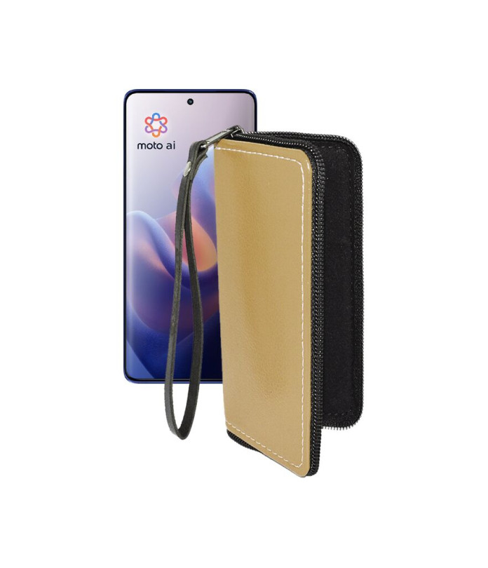 Чохол-гаманець з екошкіри для телефону Motorola Edge 60 Pro (XT2507)