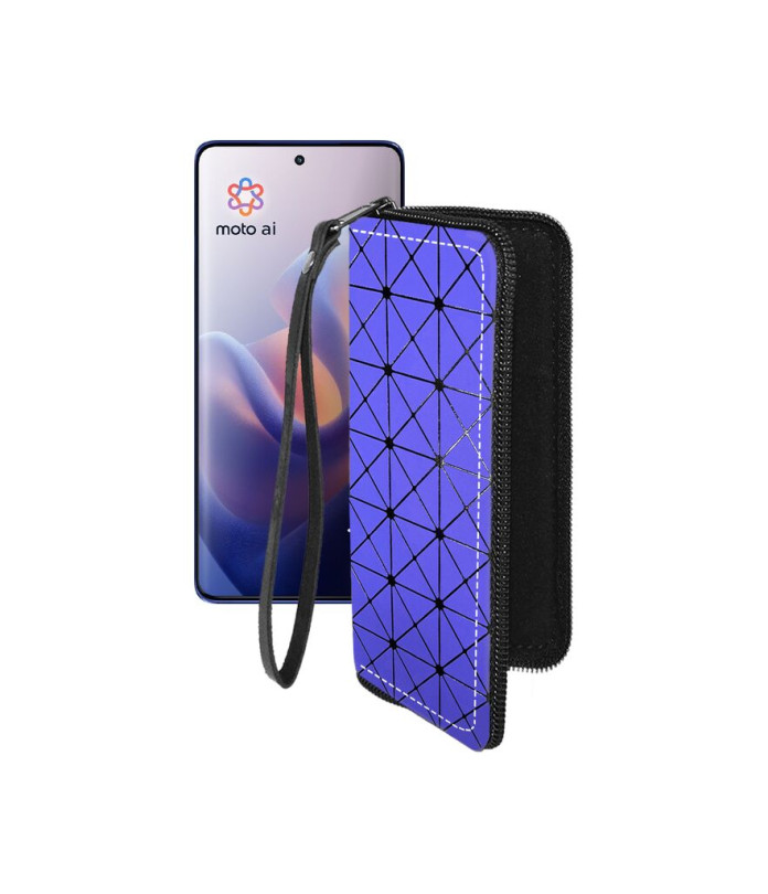 Чохол-гаманець з екошкіри для телефону Motorola Edge 60 Pro (XT2507)
