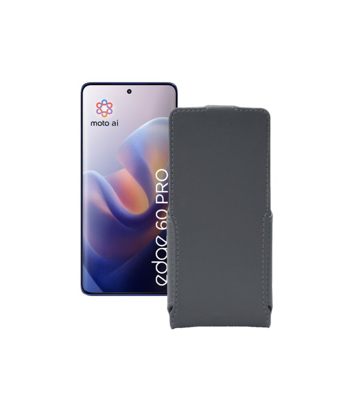 Чохол-флип з екошкіри для телефону Motorola Edge 60 Pro (XT2507)