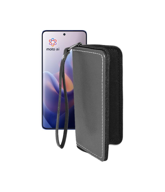 Чохол-гаманець з екошкіри для телефону Motorola Edge 60 Pro (XT2507)
