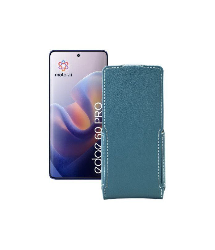 Чохол-флип з екошкіри для телефону Motorola Edge 60 Pro (XT2507)