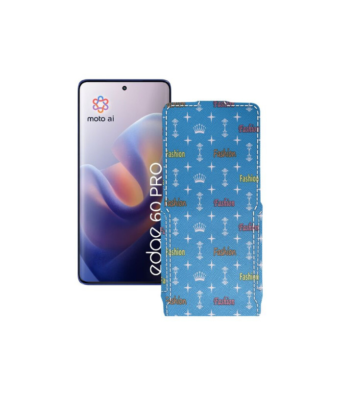 Чохол-флип з екошкіри для телефону Motorola Edge 60 Pro (XT2507)