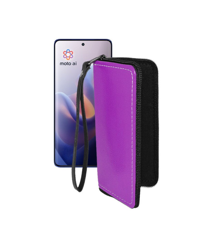Чохол-гаманець з екошкіри для телефону Motorola Edge 60 Pro (XT2507)