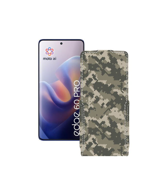 Чохол-флип з екошкіри для телефону Motorola Edge 60 Pro (XT2507)