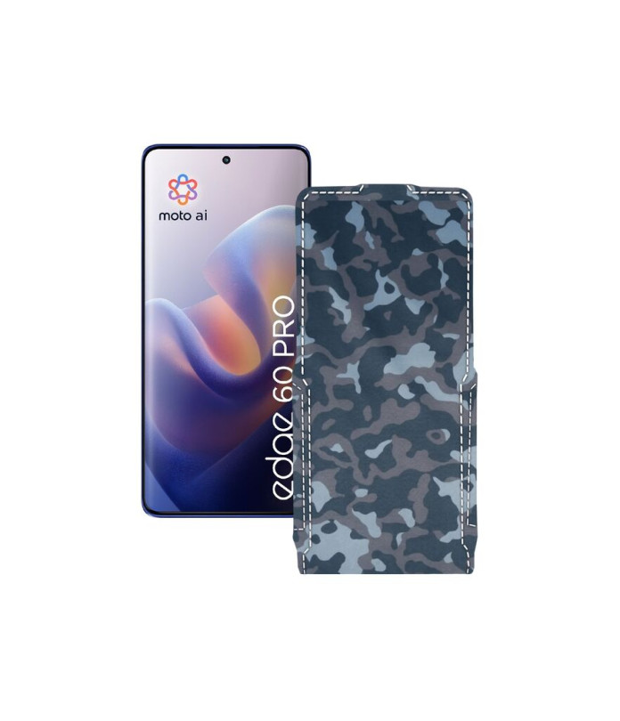 Чохол-флип з екошкіри для телефону Motorola Edge 60 Pro (XT2507)