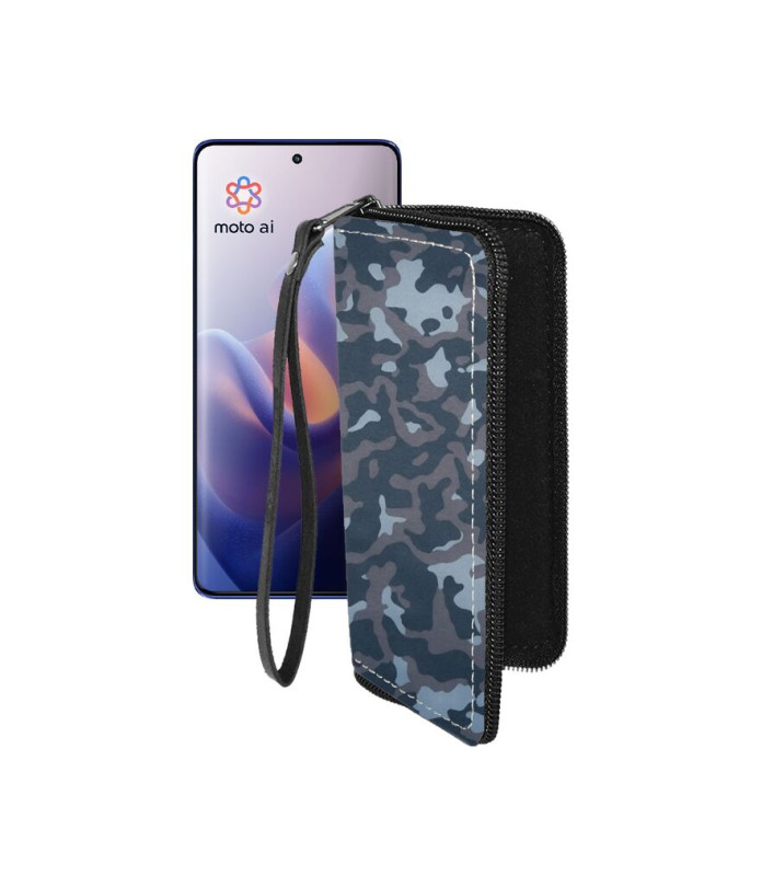 Чохол-гаманець з екошкіри для телефону Motorola Edge 60 Pro (XT2507)