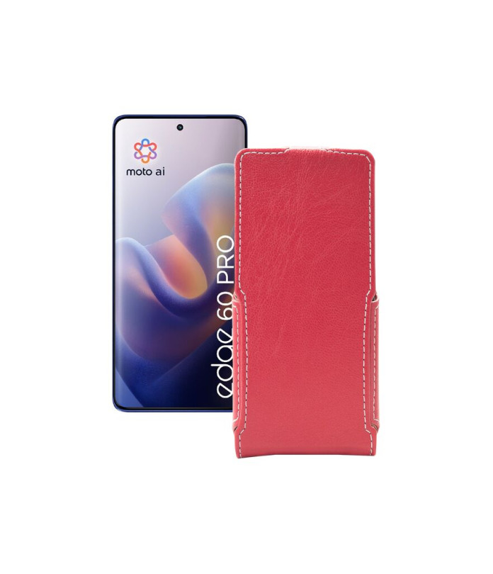 Чохол-флип з екошкіри для телефону Motorola Edge 60 Pro (XT2507)