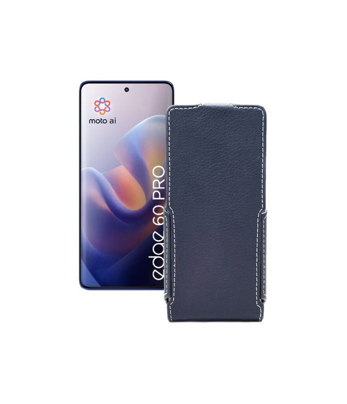 Чохол-флип з екошкіри для телефону Motorola Edge 60 Pro (XT2507)