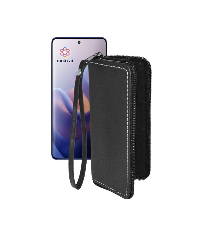 Чохол-гаманець з екошкіри для телефону Motorola Edge 60 Pro (XT2507)
