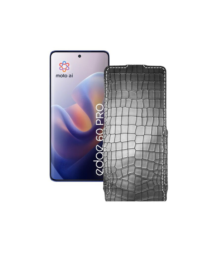 Чохол-флип з екошкіри для телефону Motorola Edge 60 Pro (XT2507)