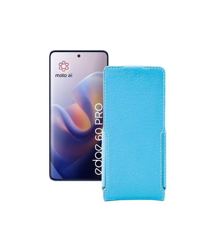 Чохол-флип з екошкіри для телефону Motorola Edge 60 Pro (XT2507)