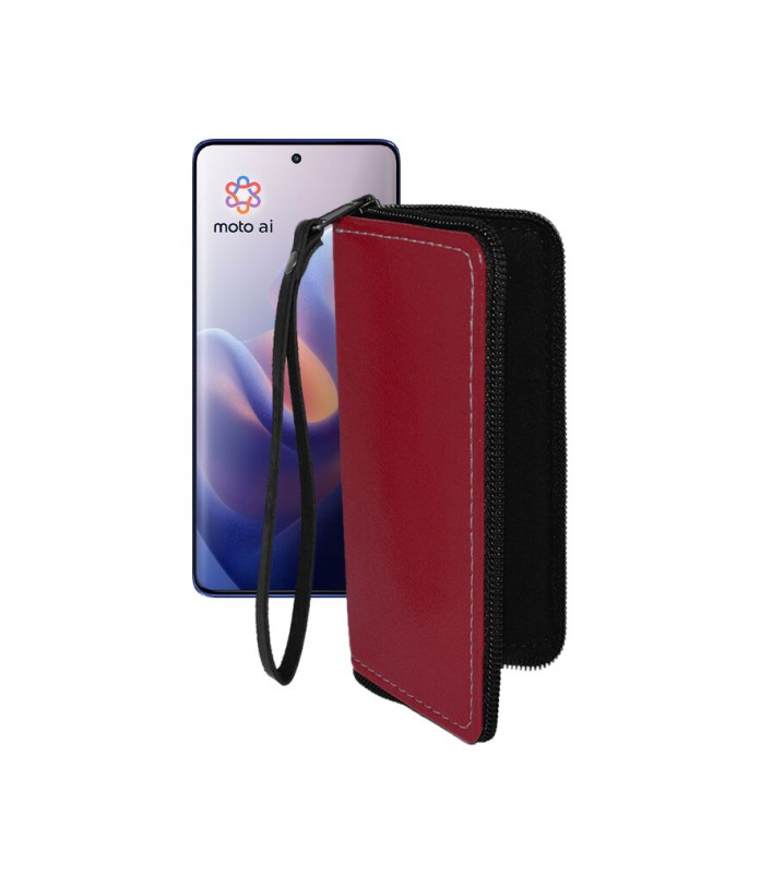 Чохол-гаманець з екошкіри для телефону Motorola Edge 60 Pro (XT2507)