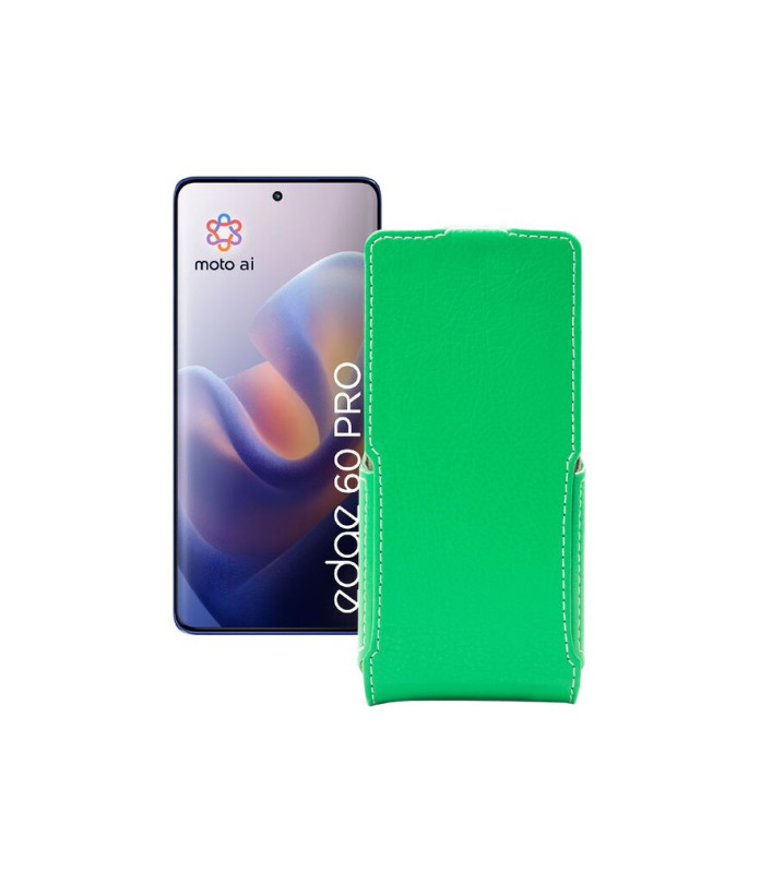 Чохол-флип з екошкіри для телефону Motorola Edge 60 Pro (XT2507)
