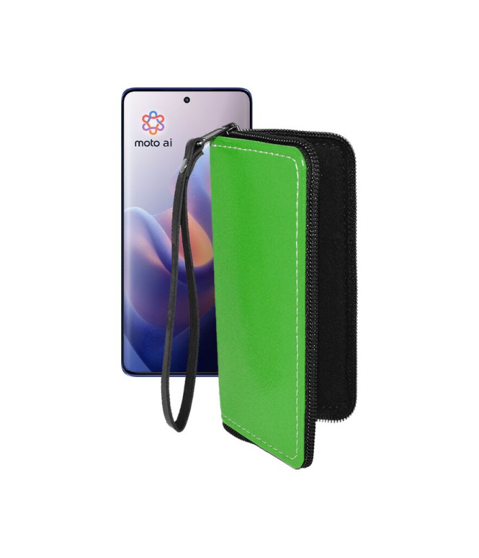 Чохол-гаманець з екошкіри для телефону Motorola Edge 60 Pro (XT2507)