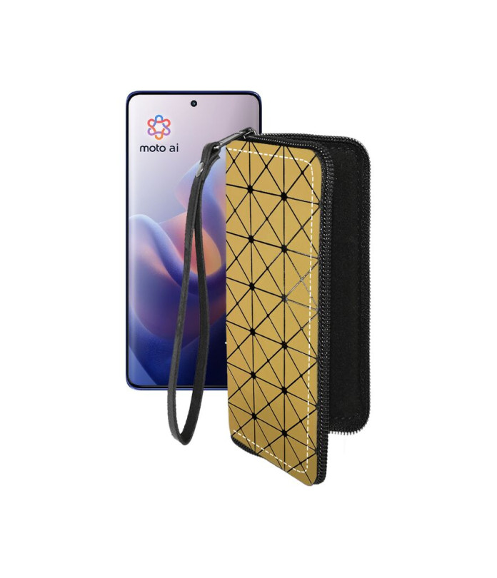 Чохол-гаманець з екошкіри для телефону Motorola Edge 60 Pro (XT2507)