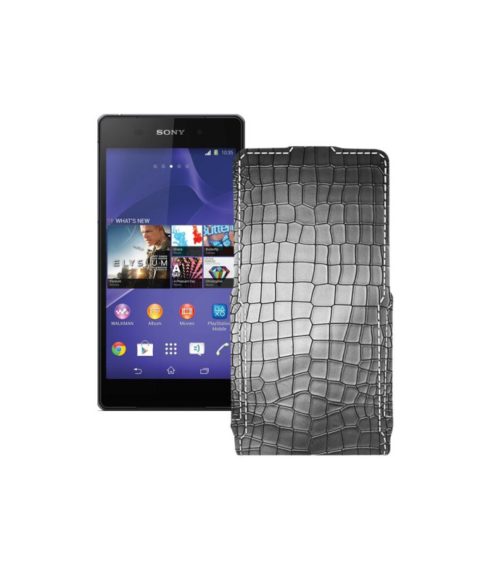 Чохол-флип з екошкіри для телефону Sony Xperia Z2 D6503