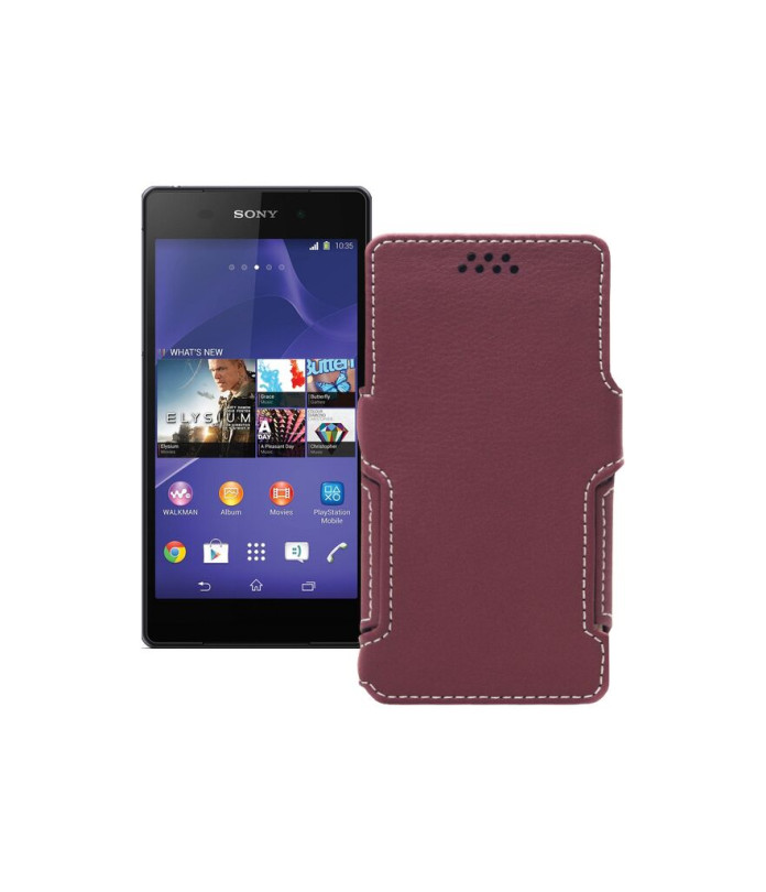 Чохол-книжка з екошкіри для телефону Sony Xperia Z2 D6503