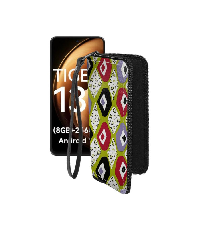 Чохол-гаманець з екошкіри для телефону Blackview Oscal Tiger 13