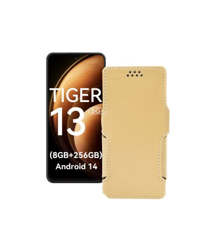 Чохол-книжка з екошкіри для телефону Blackview Oscal Tiger 13