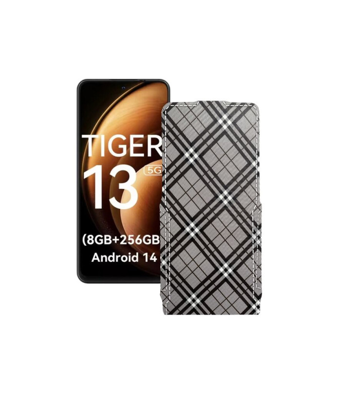 Чохол-флип з екошкіри для телефону Blackview Oscal Tiger 13