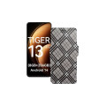 Чохол-книжка з екошкіри для телефону Blackview Oscal Tiger 13