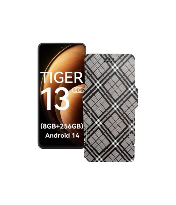 Чохол-книжка з екошкіри для телефону Blackview Oscal Tiger 13
