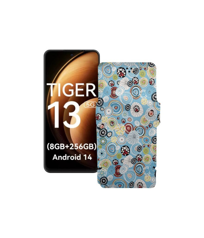 Чохол-книжка з екошкіри для телефону Blackview Oscal Tiger 13