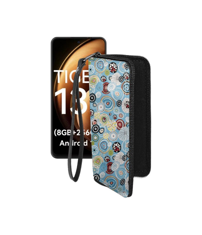 Чохол-гаманець з екошкіри для телефону Blackview Oscal Tiger 13
