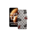 Чохол-книжка з екошкіри для телефону Blackview Oscal Tiger 13