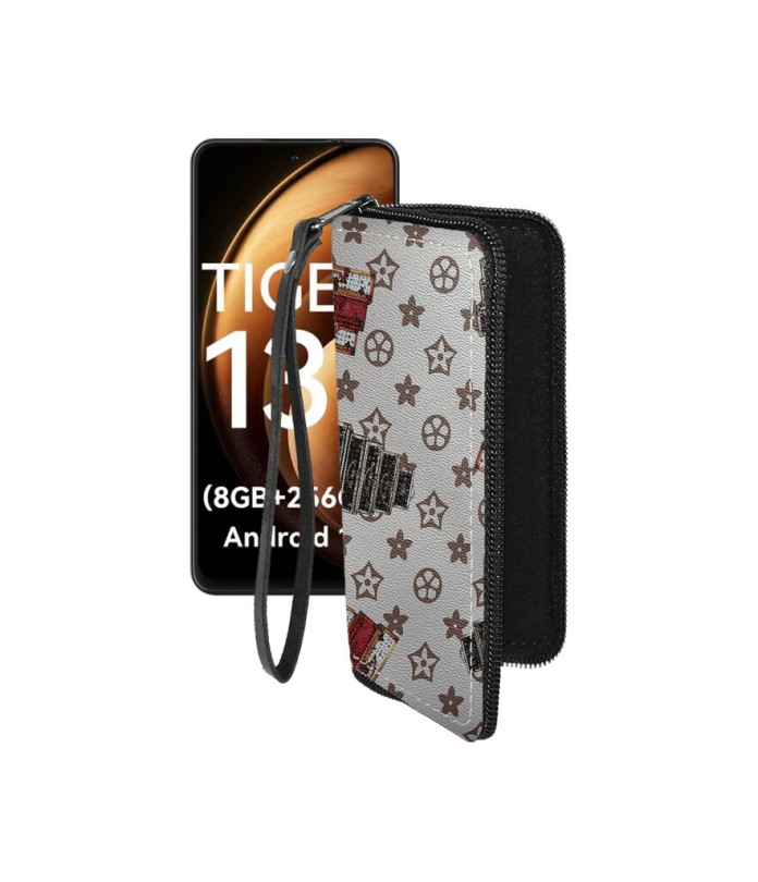 Чохол-гаманець з екошкіри для телефону Blackview Oscal Tiger 13