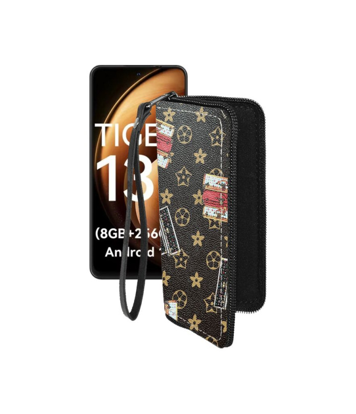 Чохол-гаманець з екошкіри для телефону Blackview Oscal Tiger 13