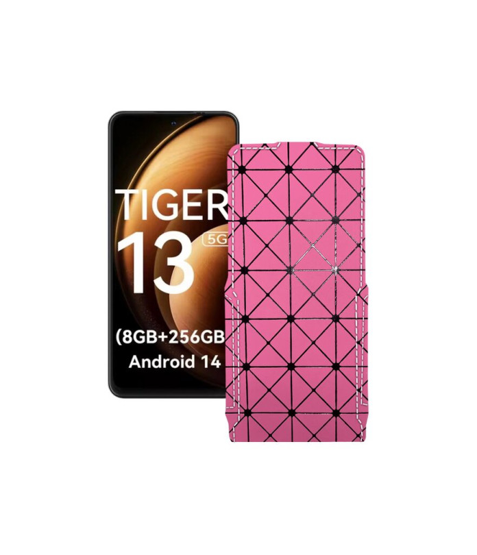 Чохол-флип з екошкіри для телефону Blackview Oscal Tiger 13