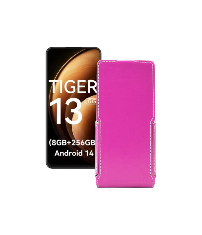 Чохол-флип з екошкіри для телефону Blackview Oscal Tiger 13