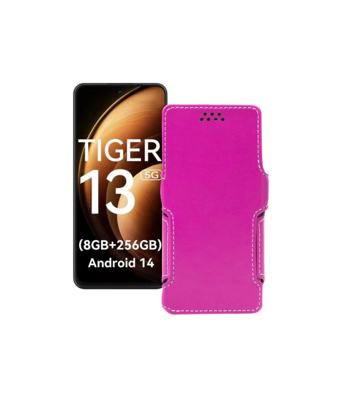 Чохол-книжка з екошкіри для телефону Blackview Oscal Tiger 13