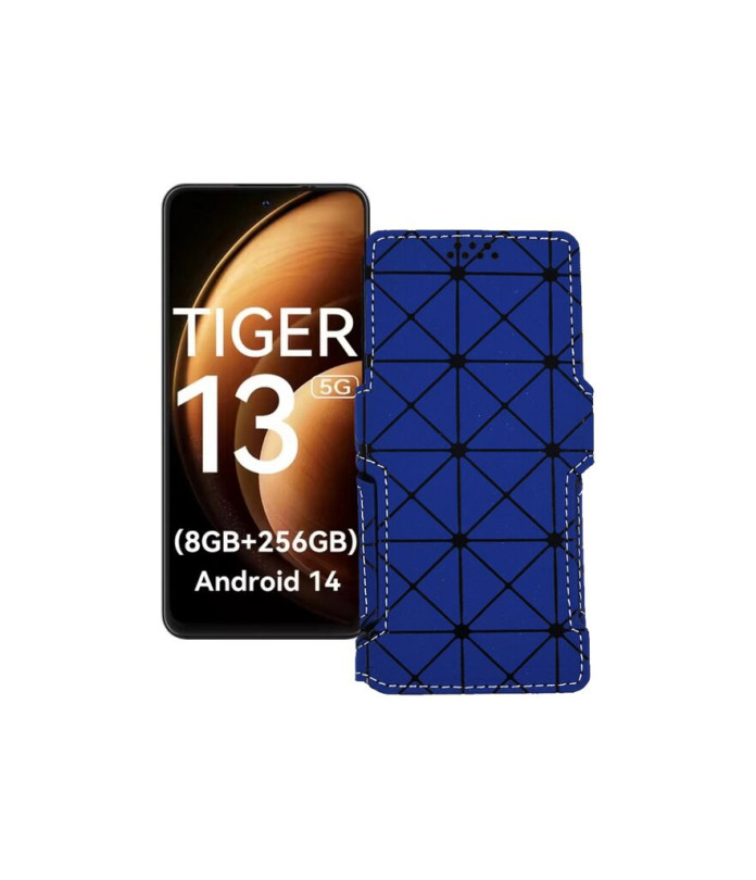 Чохол-книжка з екошкіри для телефону Blackview Oscal Tiger 13